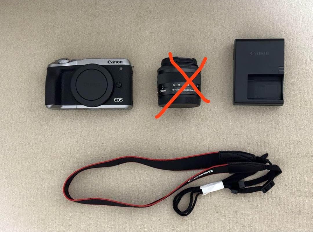 【お買い得】Canon EOS M6 MARK II ※Canon単焦点レンズ付