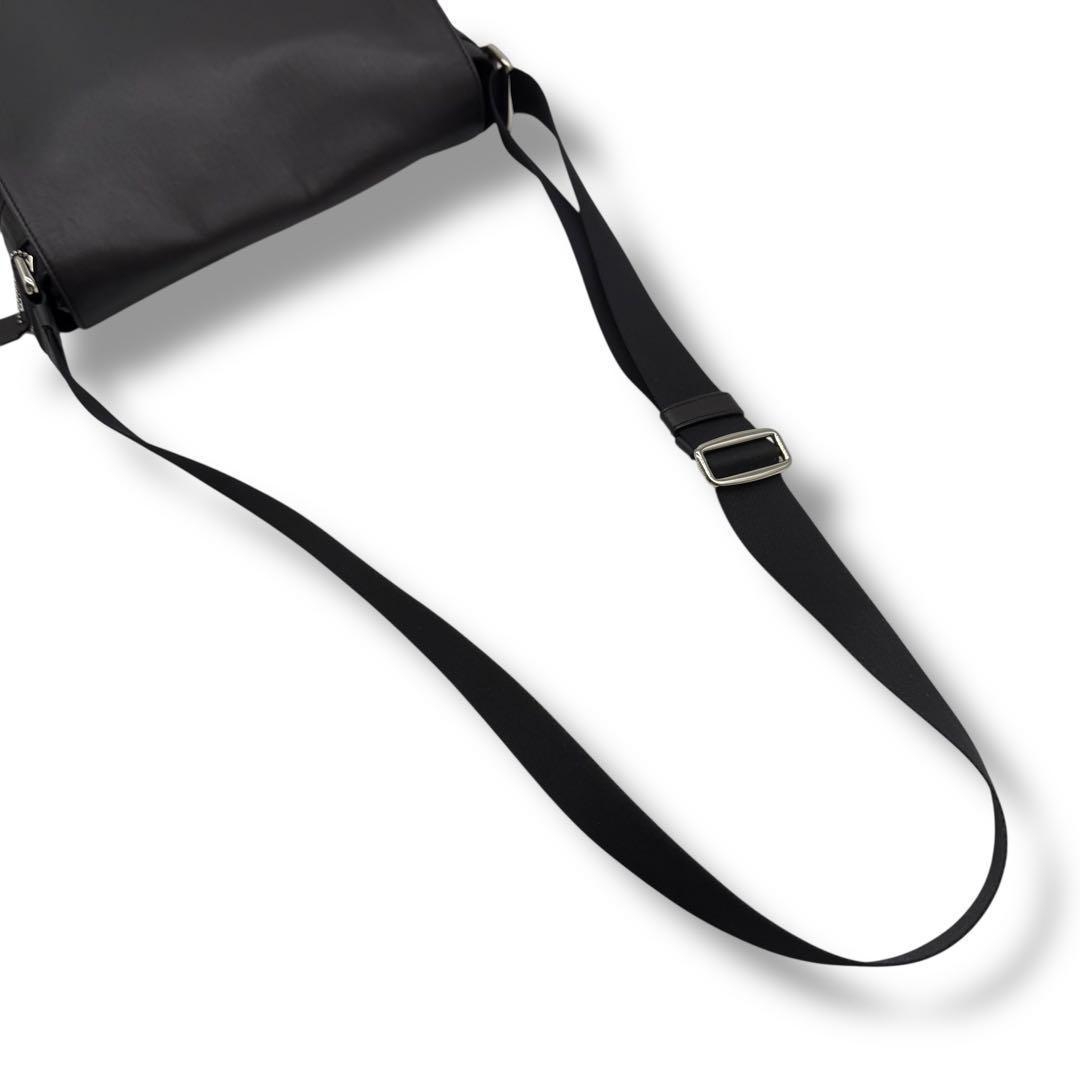 【良品】COACH コーチ メッセンジャーバッグ レザー PVC クロスボディ