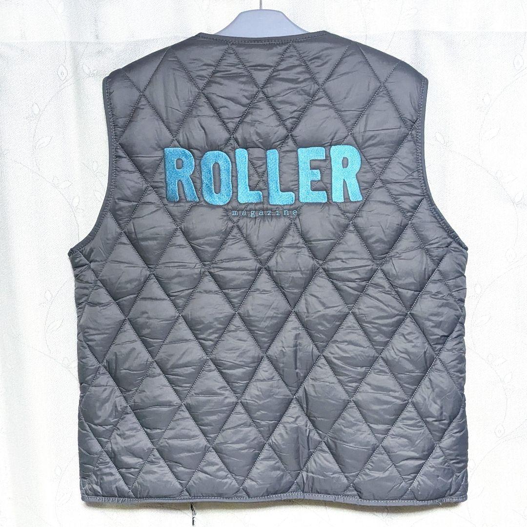 ■ROLLER magazine キルティングベスト F ファー RIPPER■