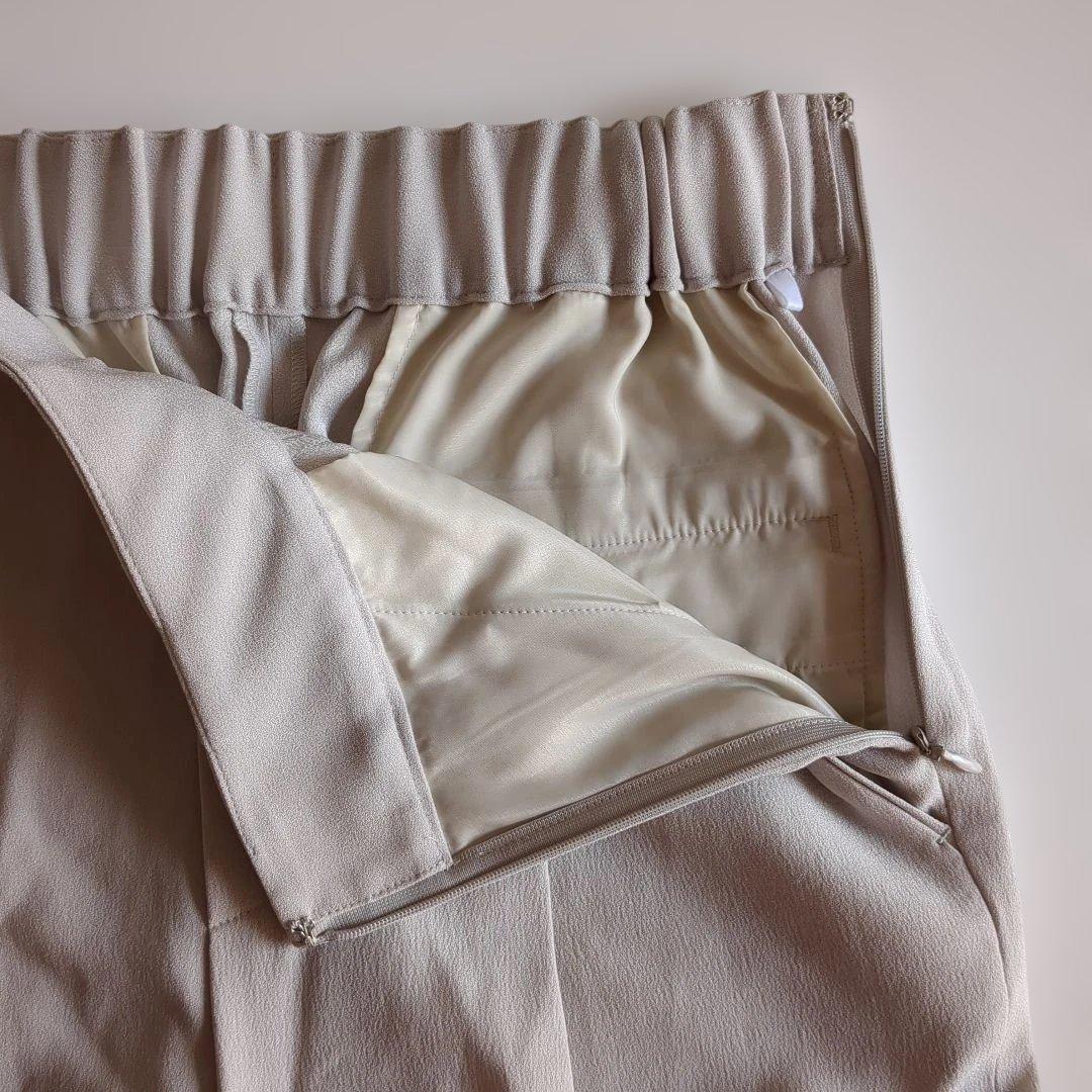 グリーンレーベルリラクシング パンツスーツ セットアップ カラーレス 38