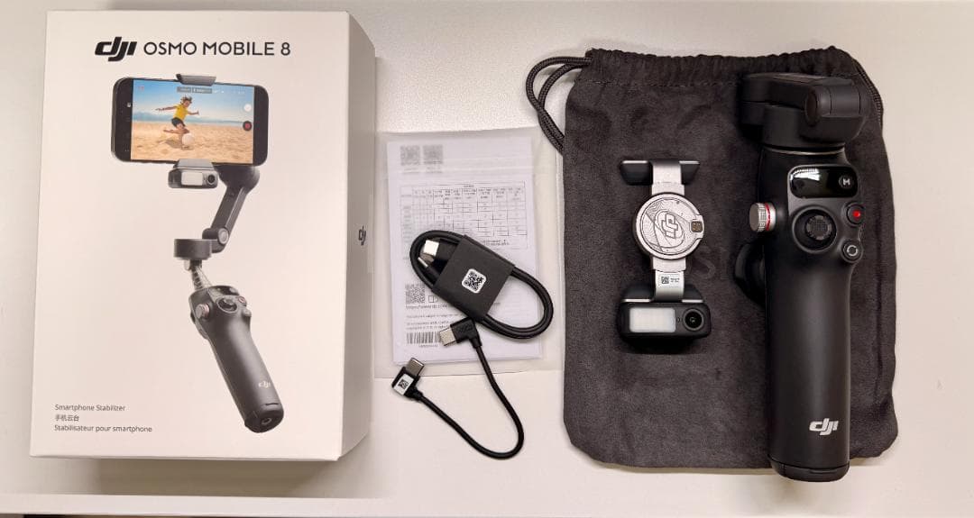 ★新発売★DJI Osmo Mobile 8 ★現物撮影使用のみ★超美品！