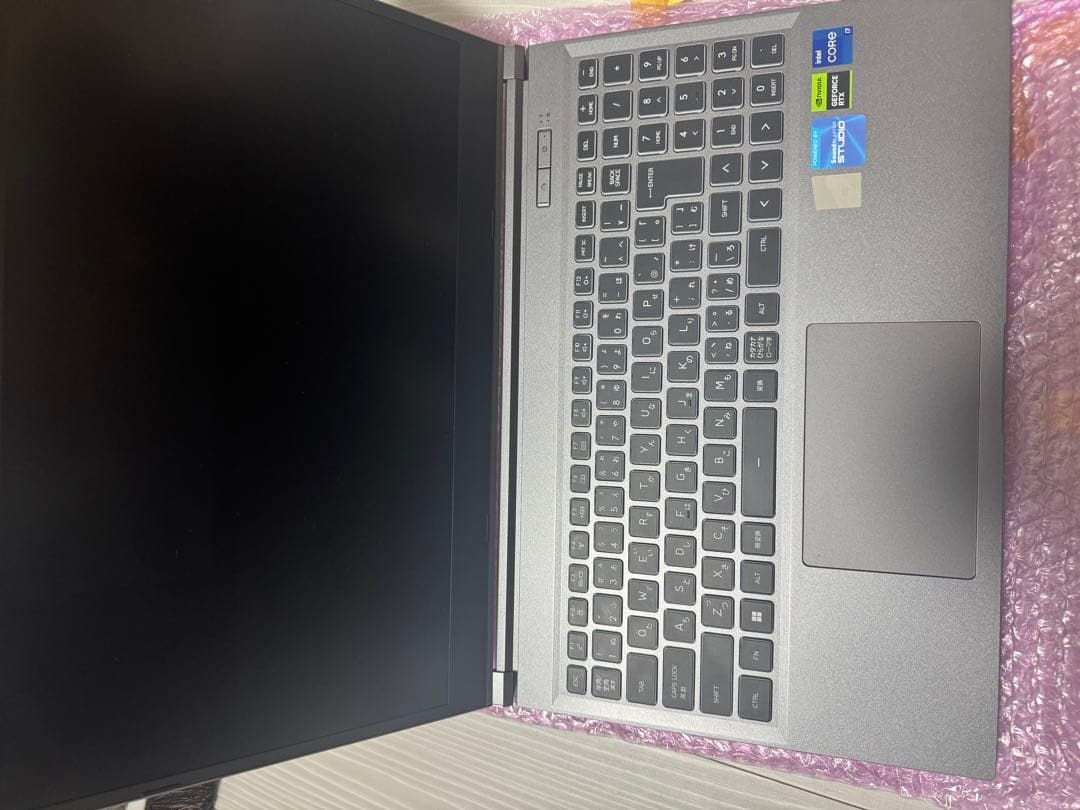 バッテリー100%ドスパラ Core i7-13700HX/ RTX4060