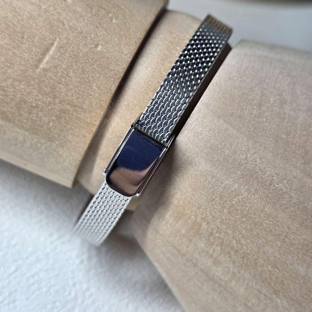 アガット agete オーバルフェイスジュエリーウォッチ 腕時計 K10 稼働品