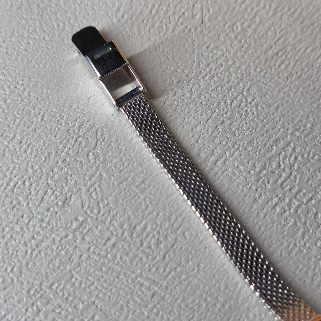 アガット agete オーバルフェイスジュエリーウォッチ 腕時計 K10 稼働品