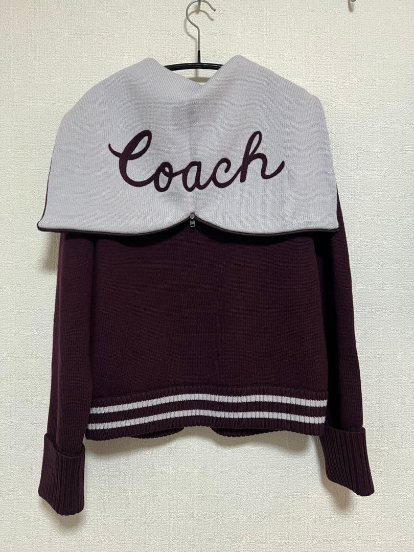 coach ニットカーディガン　パーカー