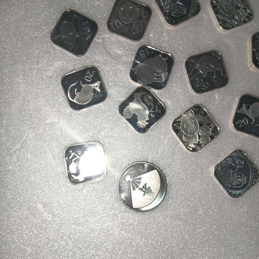 純銀メダル　14枚