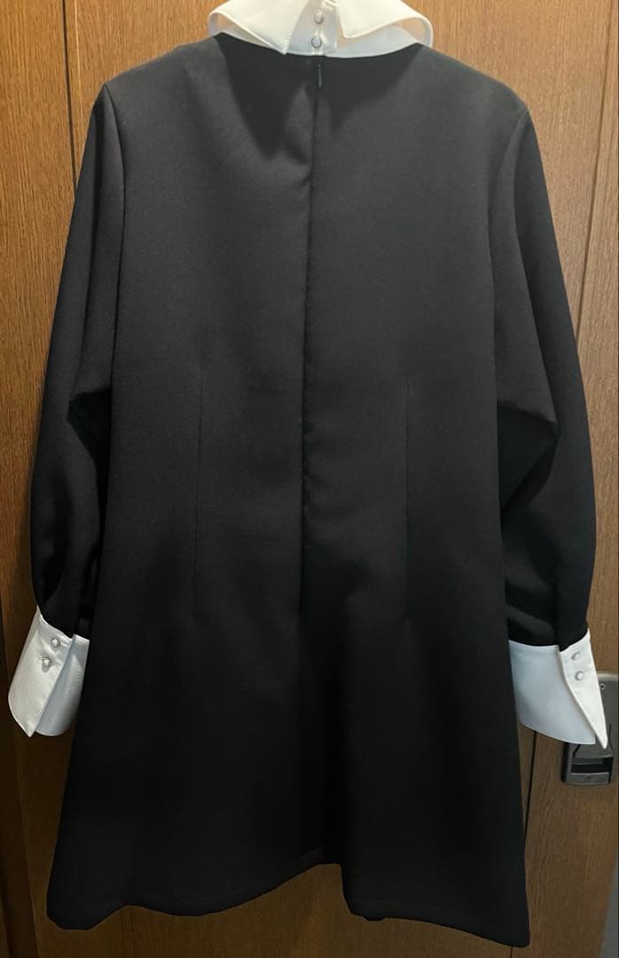 foufou フーフー バイカラー ミニドレス