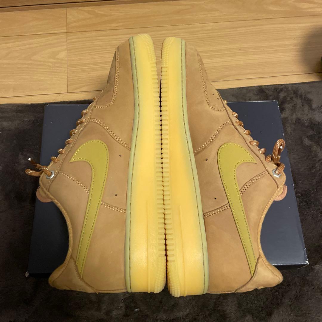 Nike Air Force 1 ブラウン スニーカー　ウィート　29.0