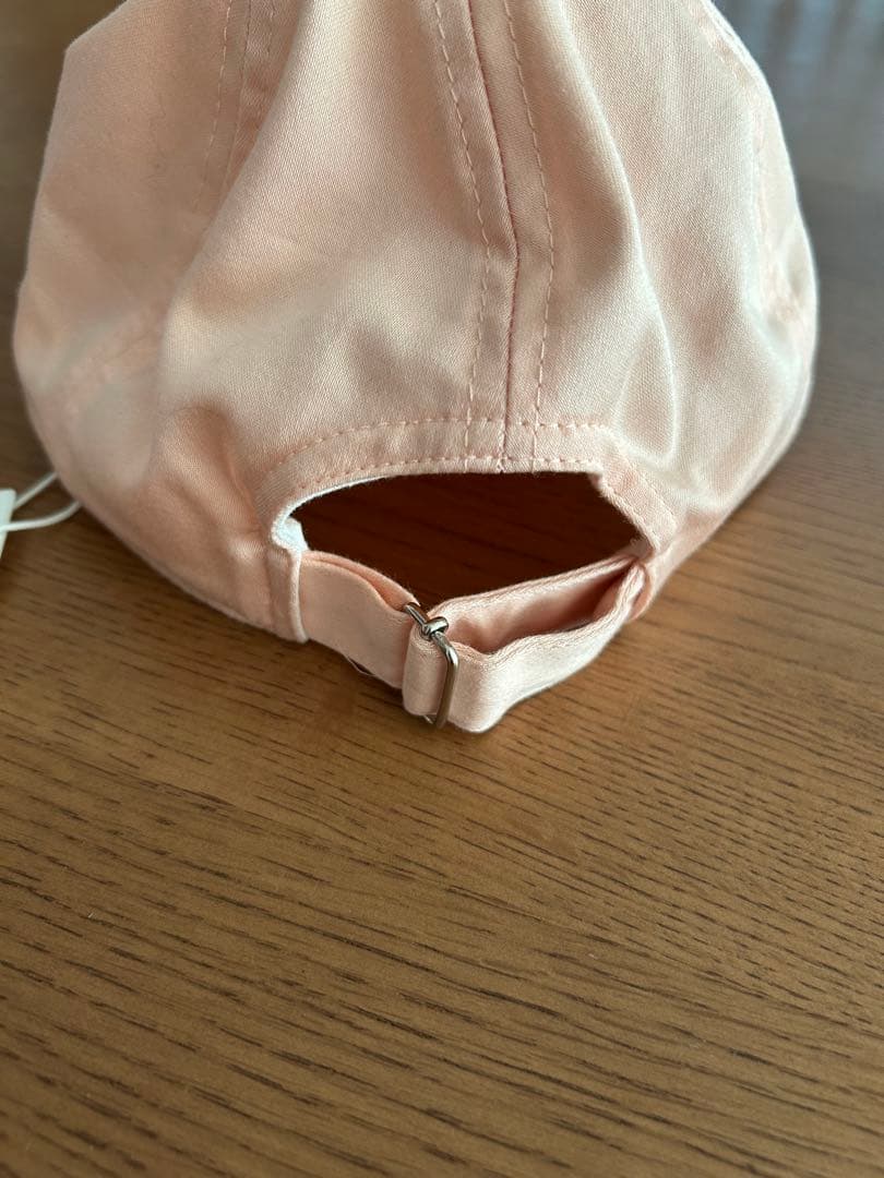 【新品タグ付】marimekko 花刺繍キャップ ピンク