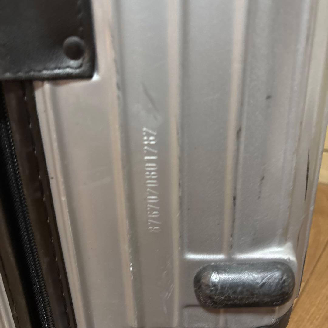 リモワ サルサ 4輪 82lシルバー　RIMOWA キャリーケース