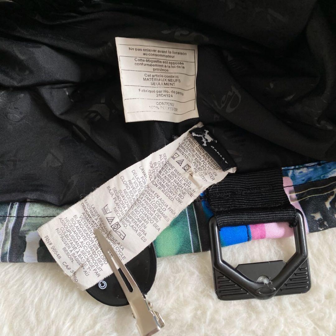 Oakley y2k スノーボードウェア　ジャケット　ピクセル　マルチカラー　M