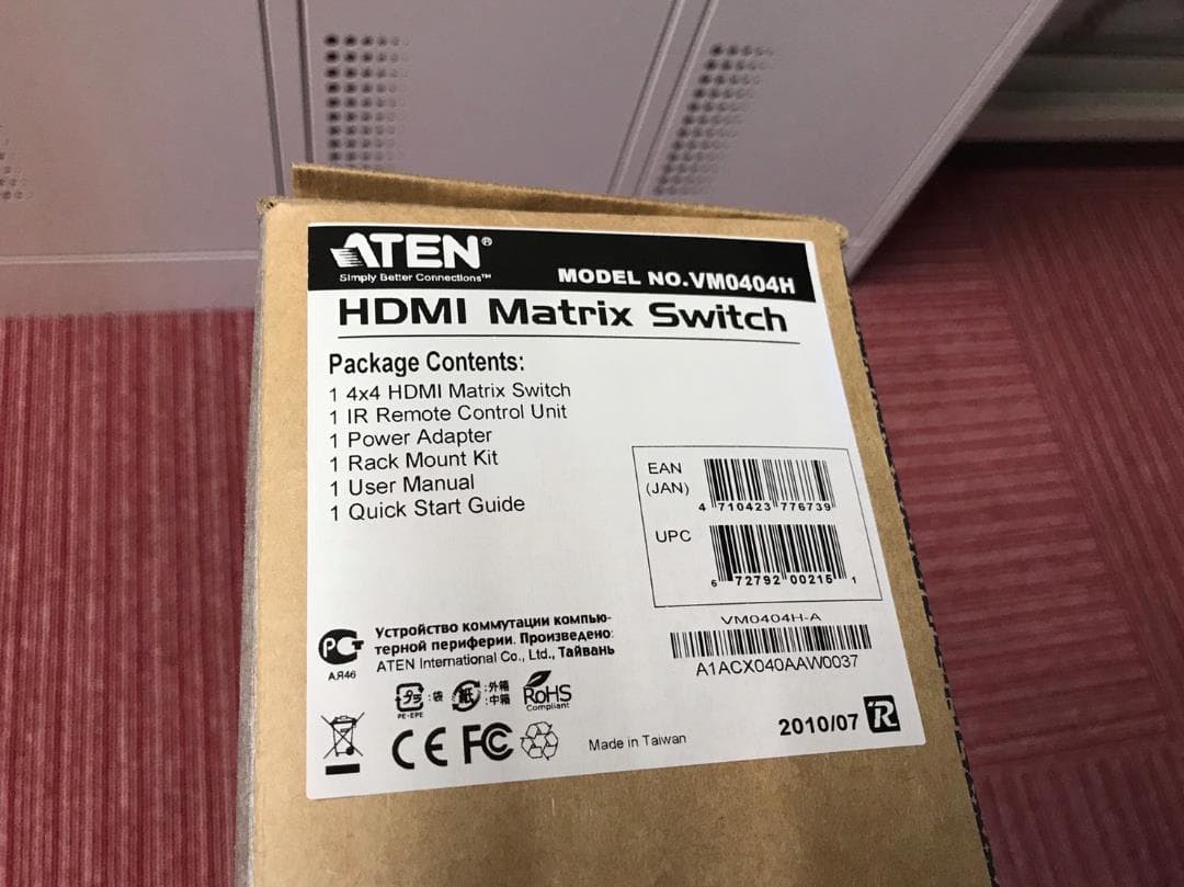 ATEN HDMIマトリックススイッチ (4入力4出力) 　 VM0404H