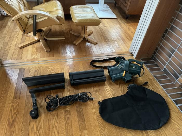 ⭐お値下げ⭐新品 大型バキュームブロアー／モデルルーム備品 落ち葉掃除にどうぞ！