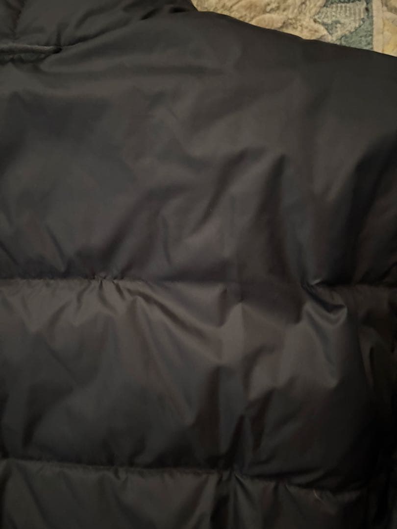 【美品】 Columbia ブラック パフ ダウンジャケット ライトダウン M