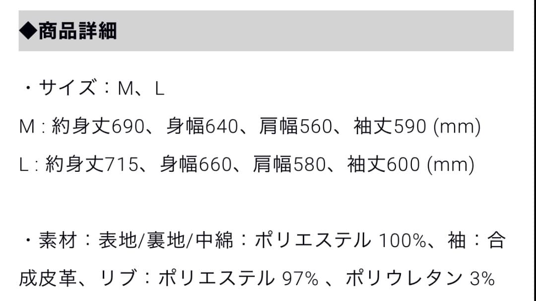 LAPOSTA2025 INI スタジャン　Mサイズ