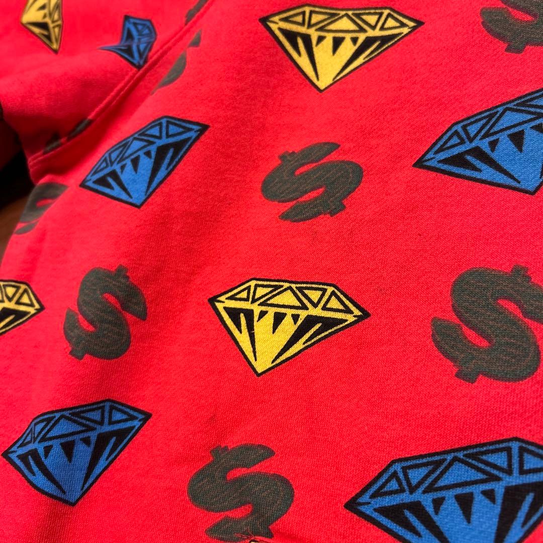 専用‼️billionaire boys club ダイヤモンド柄フルジップ