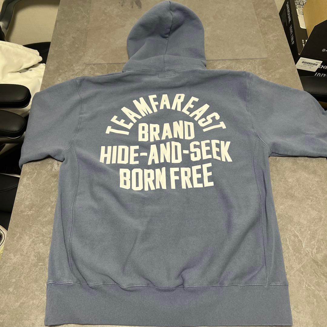 HIDE AND SEEK ハイドアンドシーク　パーカー