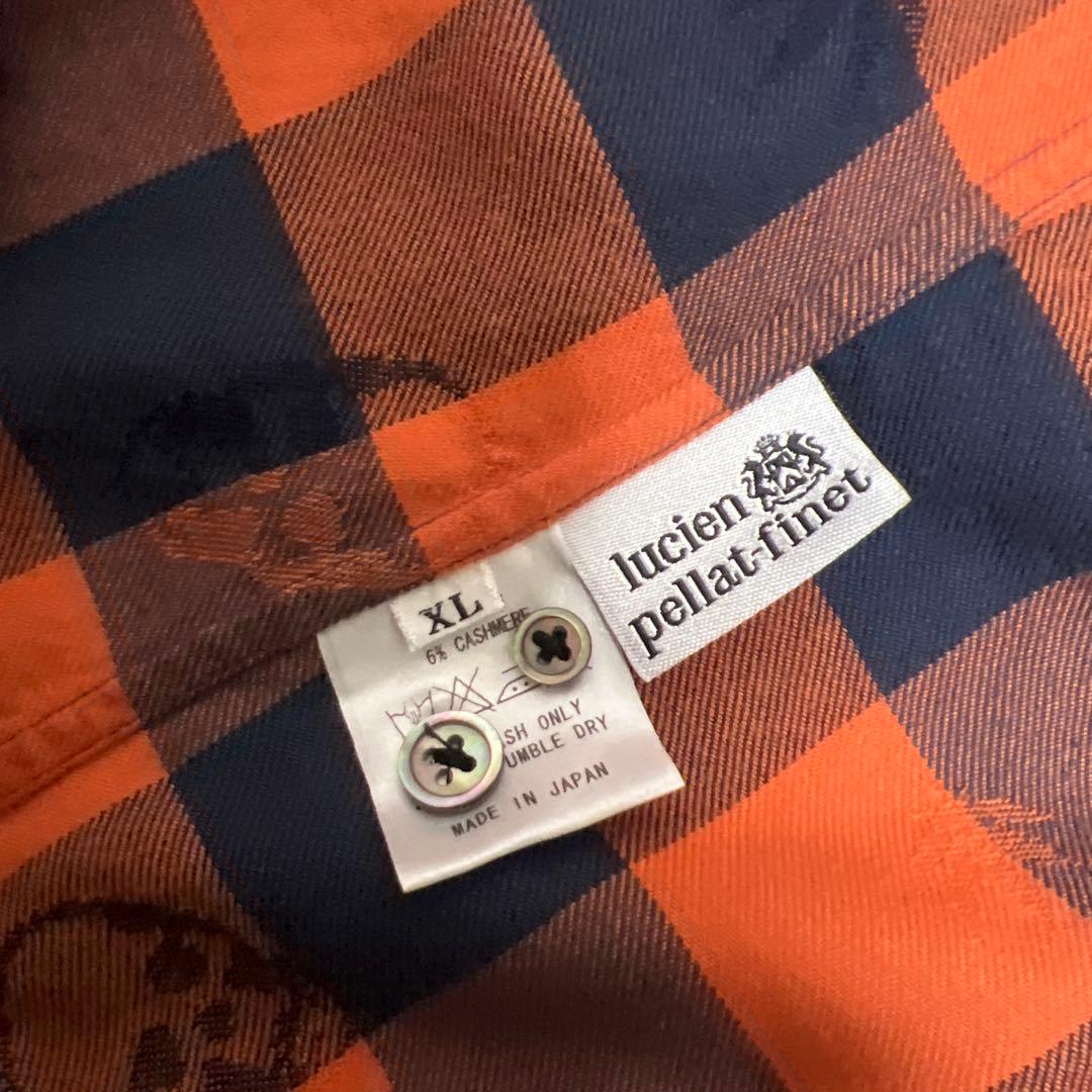 極美品　定価10万　ルシアンペラフィネ　ネルシャツ