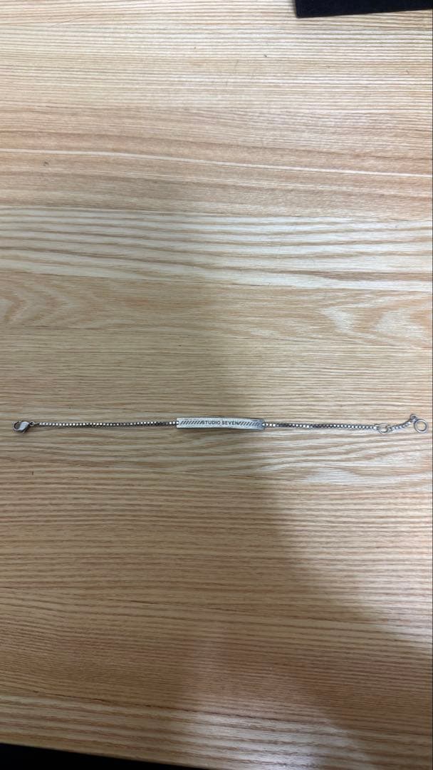 l Plate Logo Bracelet スタジオセブン