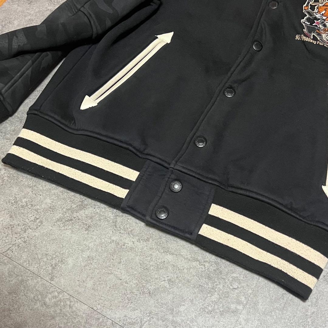 vanson トムとジェリー　コラボ　スタジャン　カモフラ　M