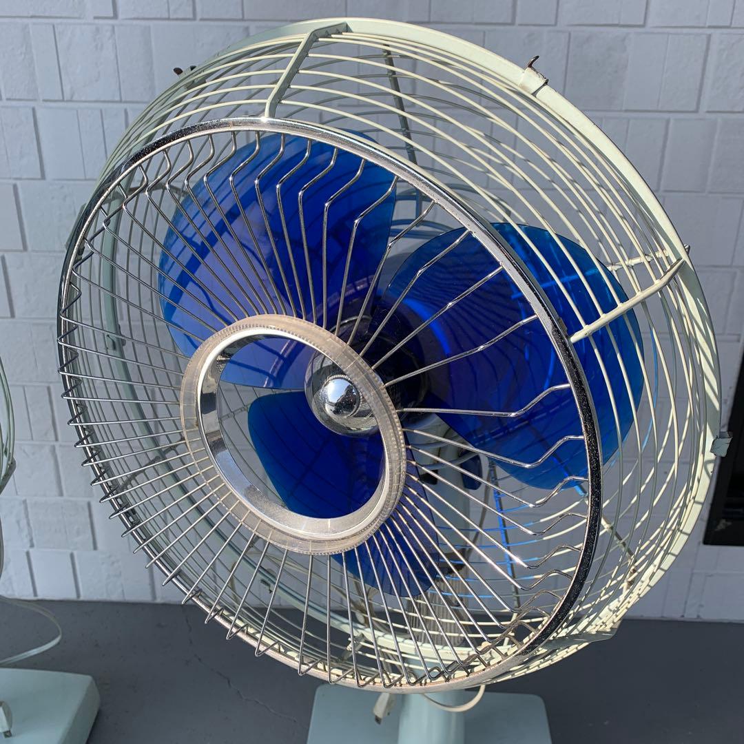 昭和レトロ 扇風機 サンヨー 卓上扇風機 セット