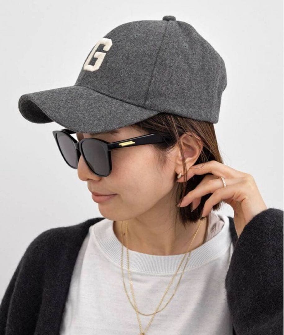 帽子 L'Appartement GOOD GRIEF! G WOOL CAP