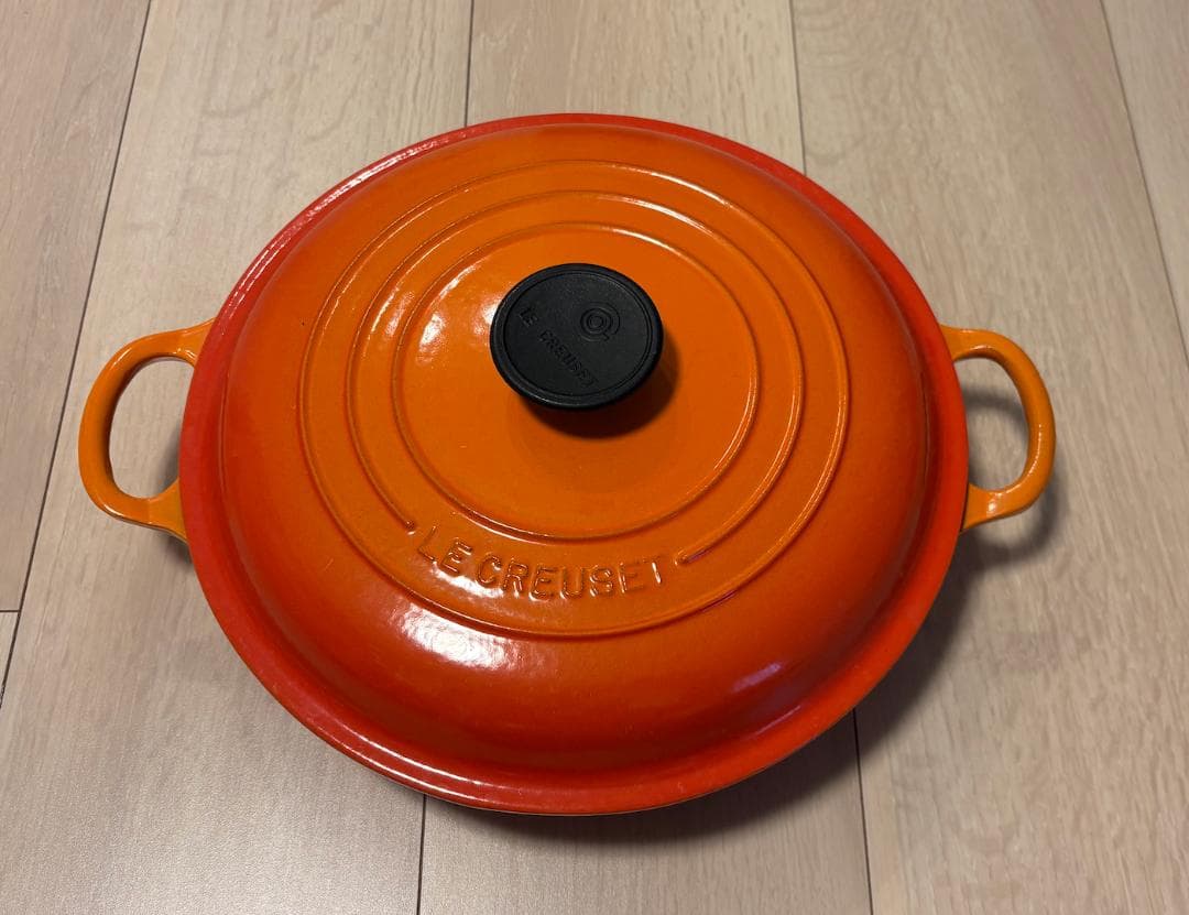 【専用】LE CREUSET ル・クルーゼビュッフェキャセロール26㎝ オレンジ
