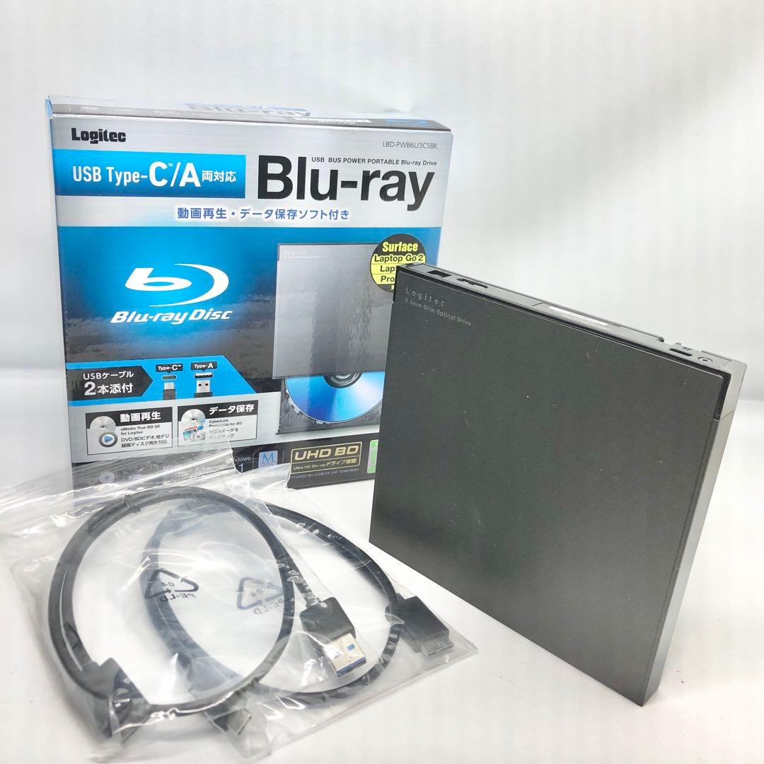 ロジテック 外付け ブルーレイドライブ LBD-PWB6U3CSBK