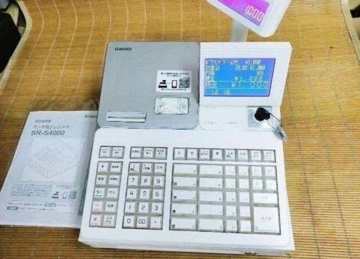 カシオレジスター　SR-S4000　スマホ連携Bluetooth　923364