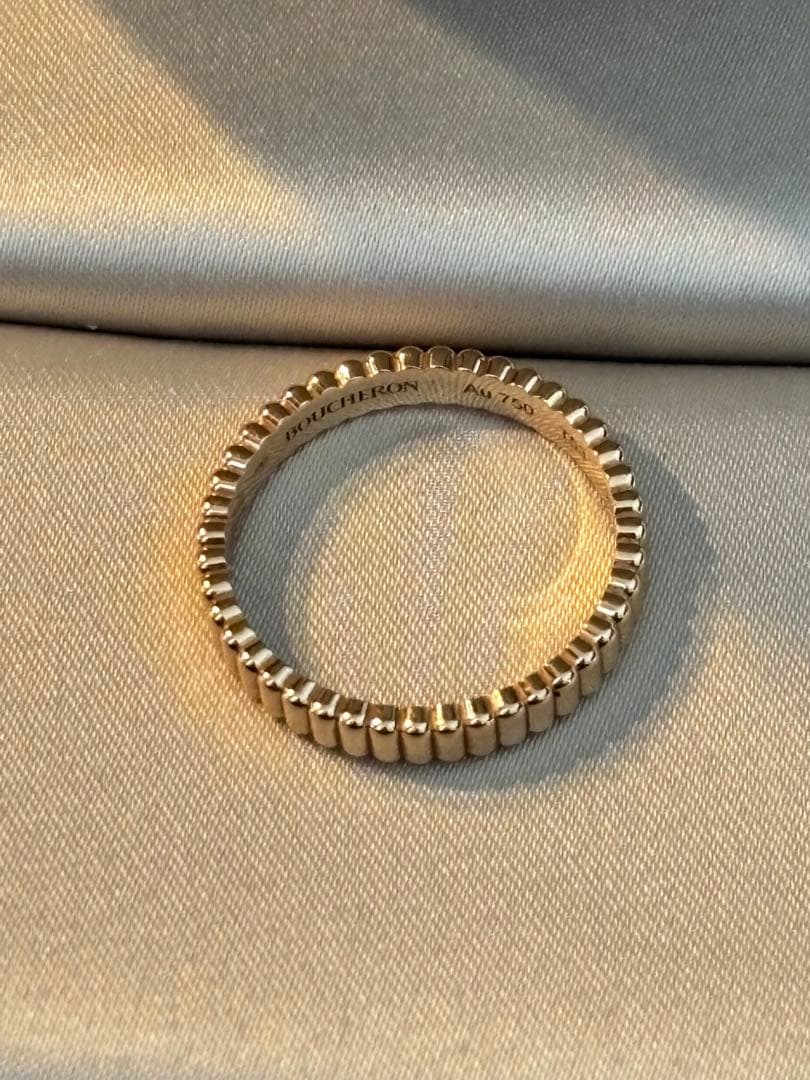 【極美品】ブシュロン キャトル グログラン リング PG #53 保証書•箱