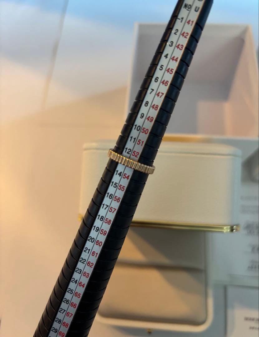 【極美品】ブシュロン キャトル グログラン リング PG #53 保証書•箱