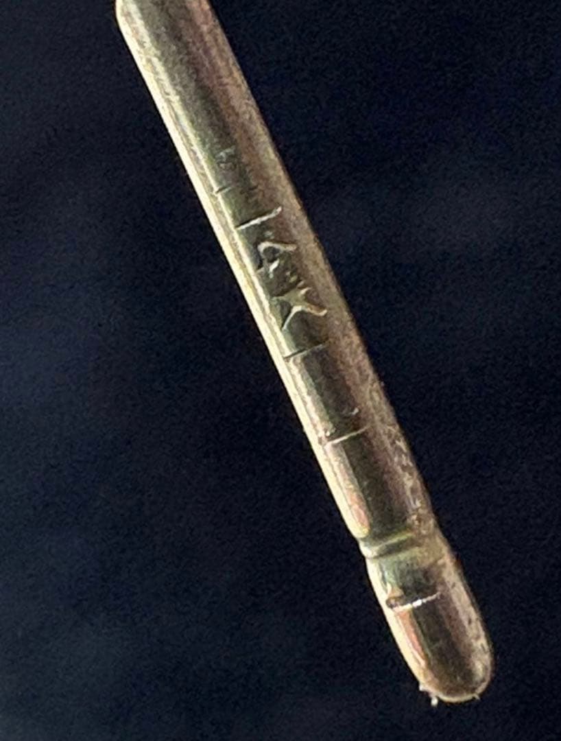 て*て様 【CHROME HEARTS】 クロムハーツ ダガーフープピアス