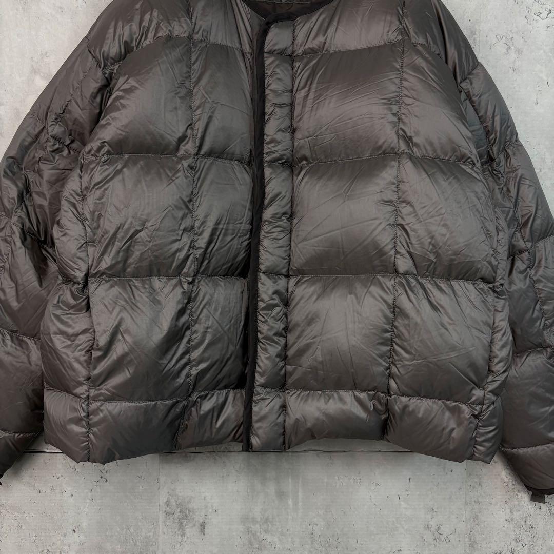 愛 Orcival ライトキルト ダウン ノーカラー ブルゾン ミリタリー