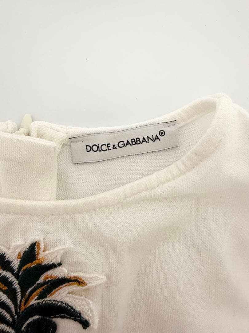 DOLCE & GABBANA パイナップル柄ワンピース 80cm ドルガバ