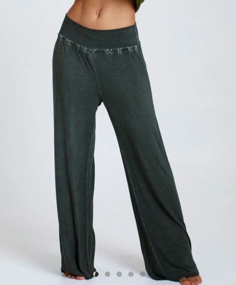 salsation ワイドパンツ　DarkGreen　L