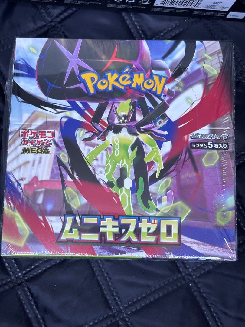 ポケモンカードゲーム MEGA ムニキスゼロ１ＢＯＸシュリンク付き