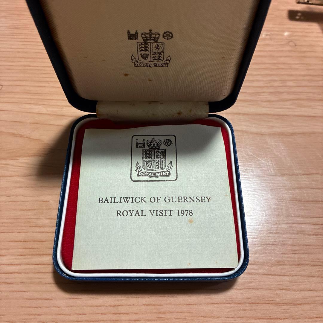 【エリザベス女王】1978年 ロイヤルビジット 記念硬貨