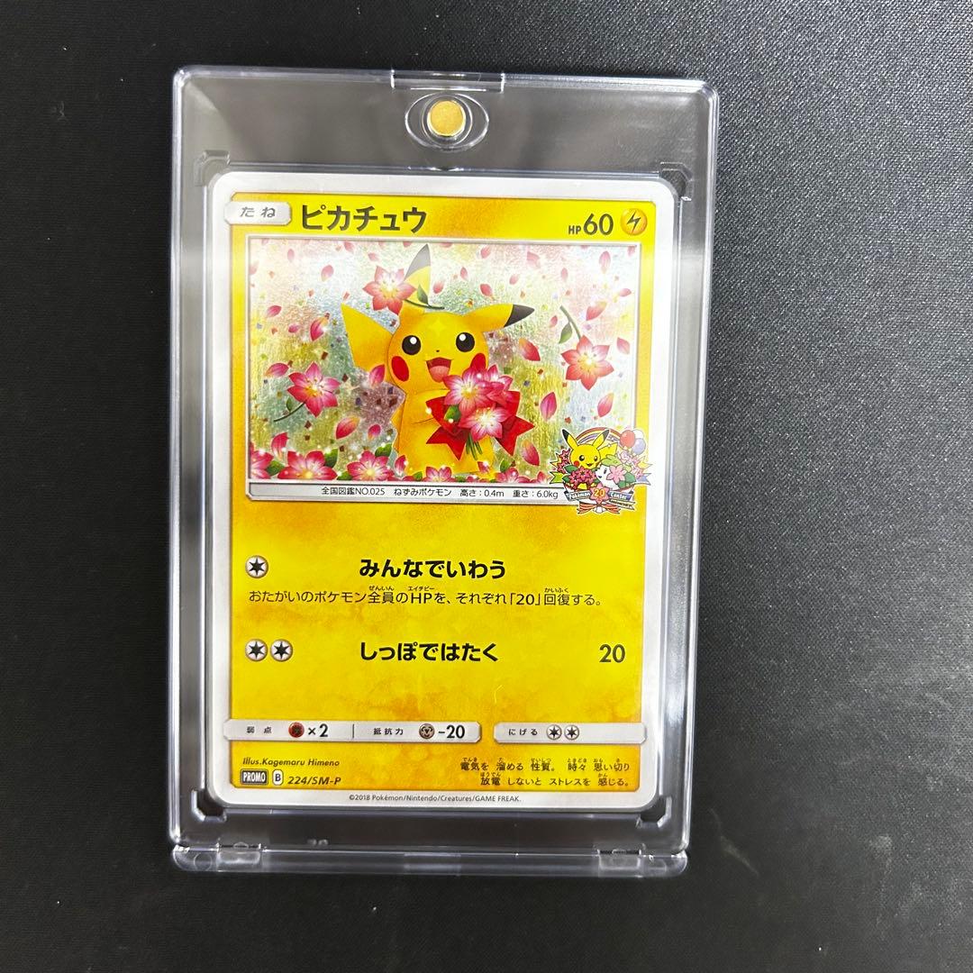 【美品】ピカチュウ 224/SM-P PROMO
