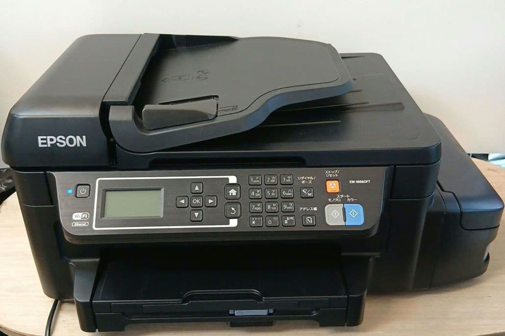 EPSON　EW-M660FT　エコタンク搭載プリンター　FAX付き　Wi-Fi