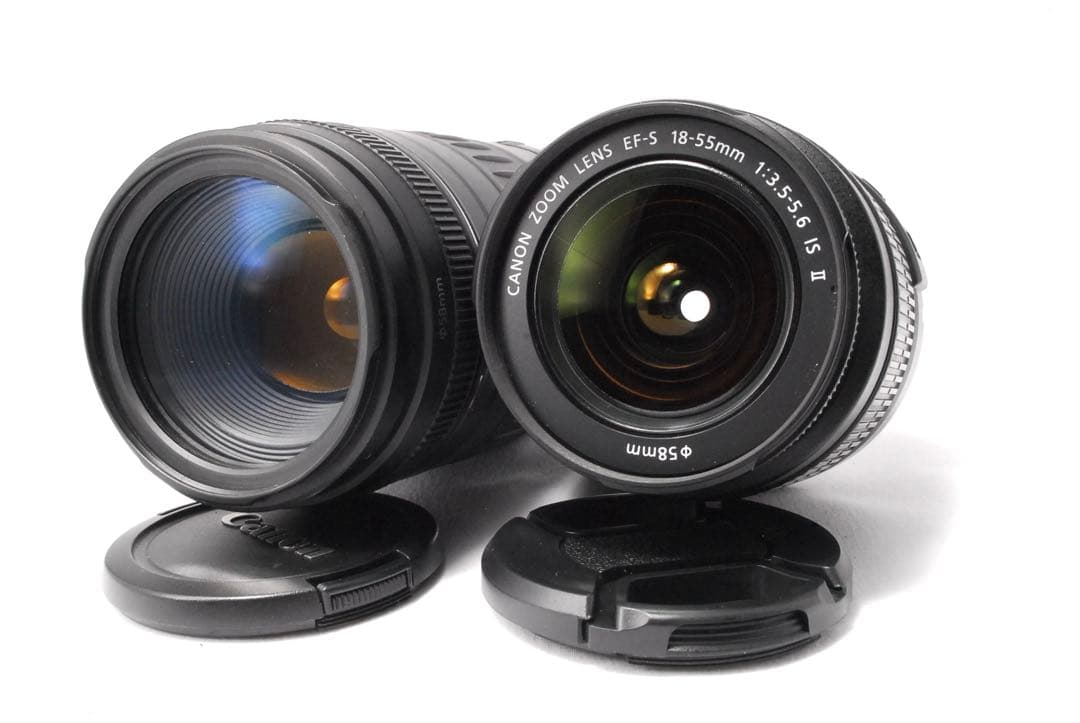 入門セット✨Wレンズ✨手ぶれ補正機能付き✨Canon EOS Kiss X5