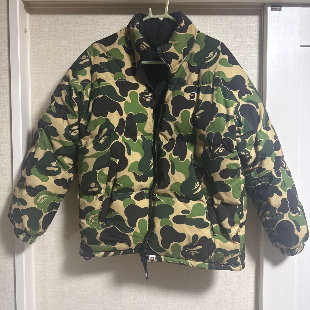 A Bathing Ape カモフラージュダウンジャケット Mサイズ