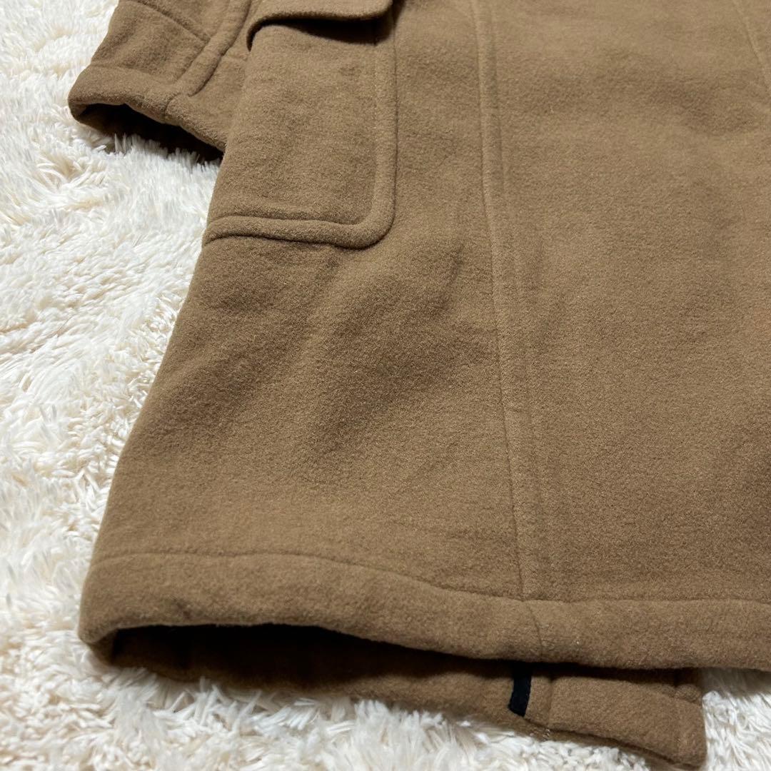 バーバリーズブルーレーベル ウール　ダッフルコート ノバチェック キャメル　38