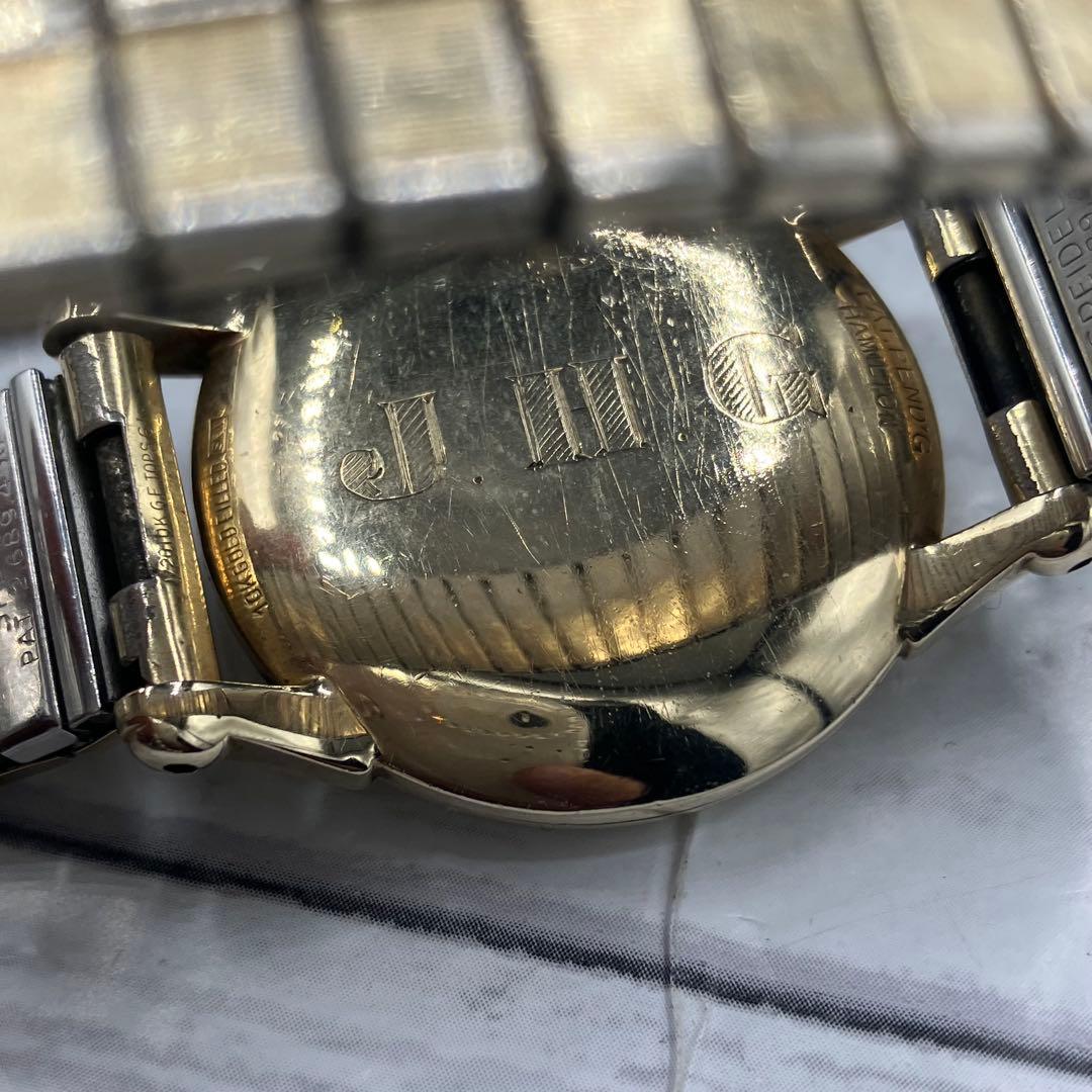 【激レア】HAMILTON CLD 10k GOLD FILLED 稼働品