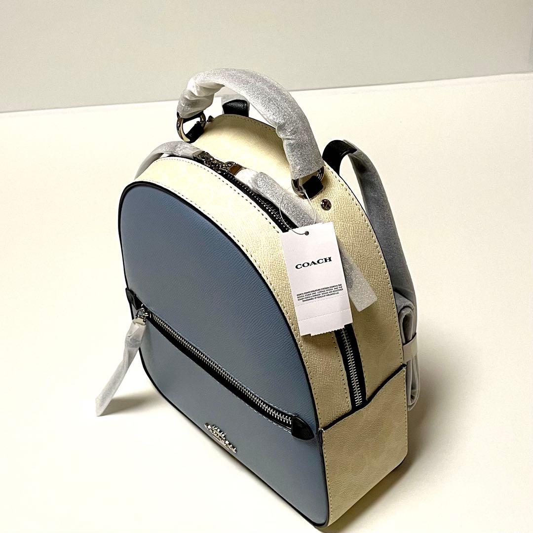 COACH シグネチャー柄 バックパック リュック　レディースC4082 新品