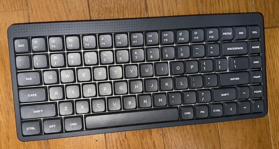 NuPhy Node 75 ロープロファイル 静音スイッチ