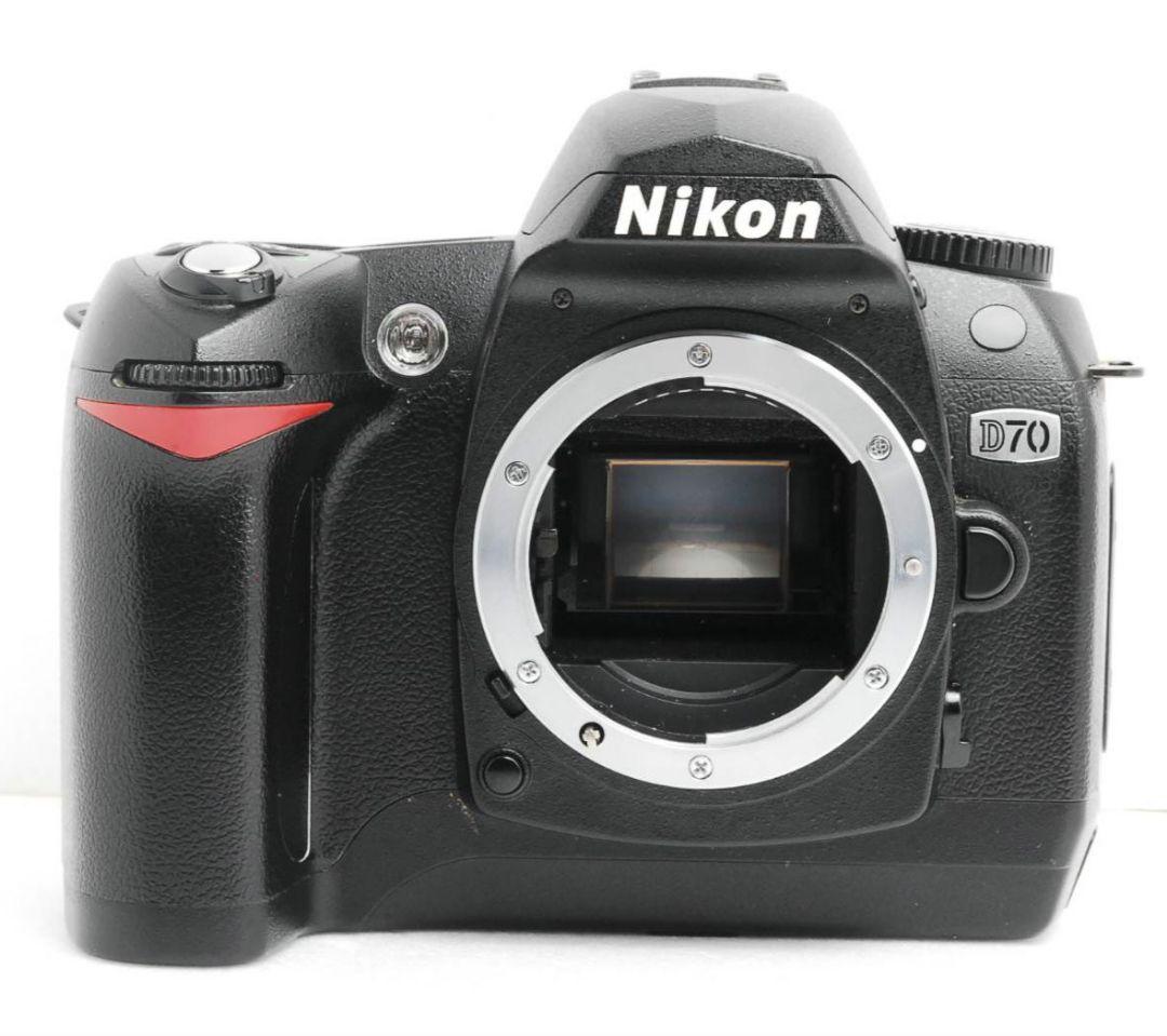 NIKON　D70　ダブルレンズ⚡️初心者⚡️一眼レフ⚡️ニコン⚡️望遠