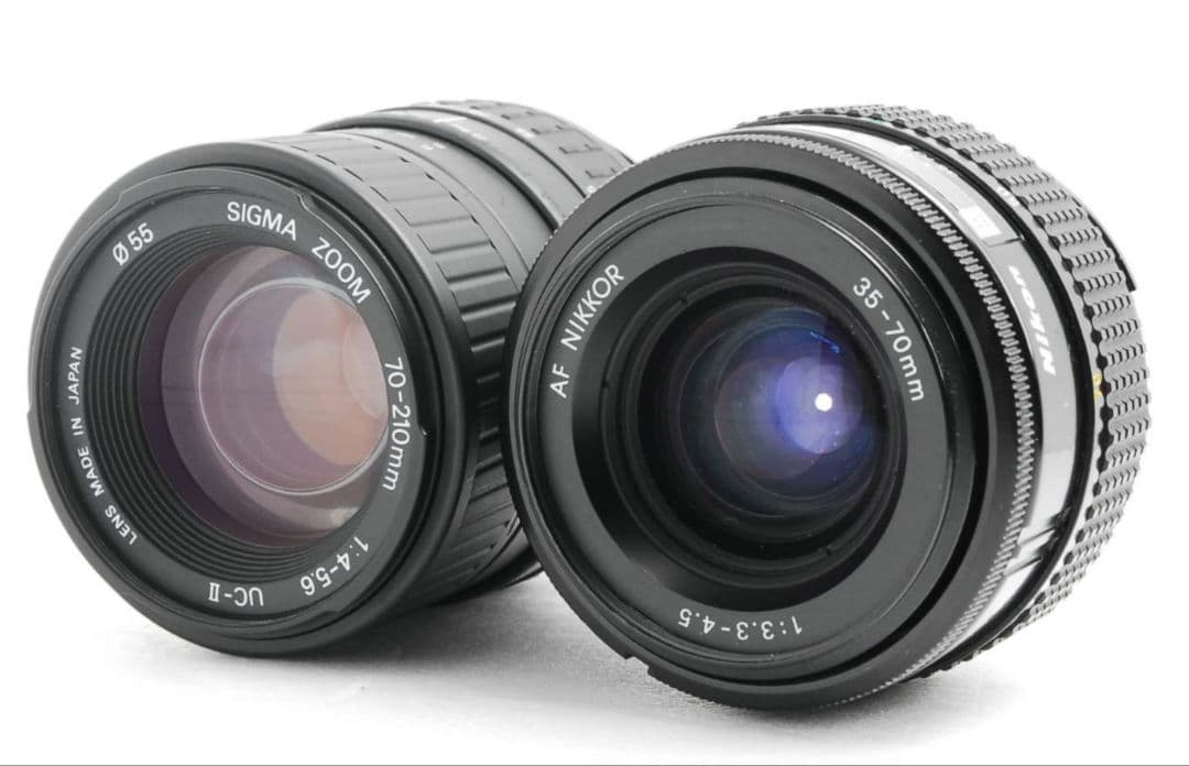 NIKON　D70　ダブルレンズ⚡️初心者⚡️一眼レフ⚡️ニコン⚡️望遠