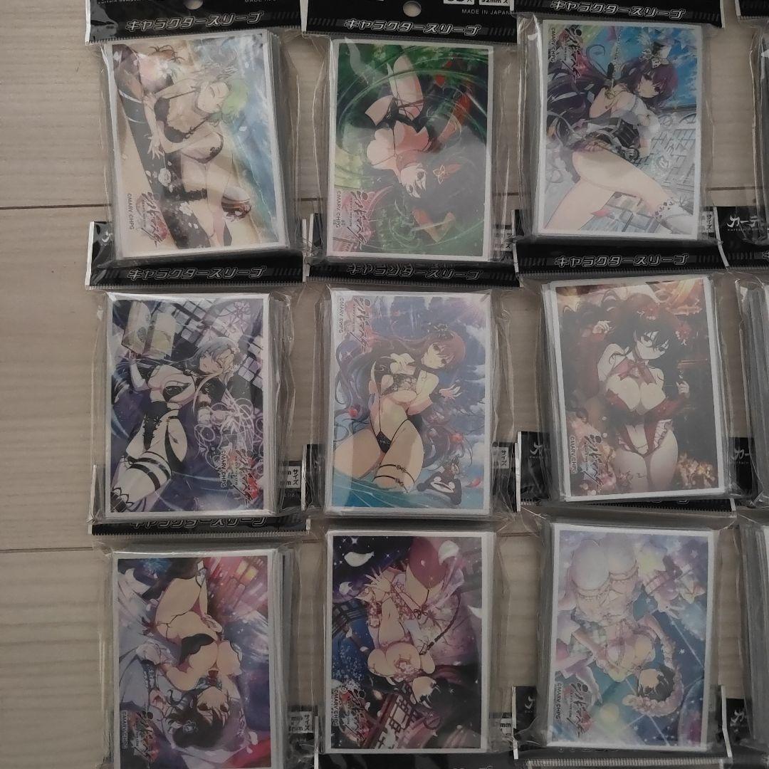 カーテン魂　キャラクタースリーブ　閃乱カグラ　シノマス　まとめ