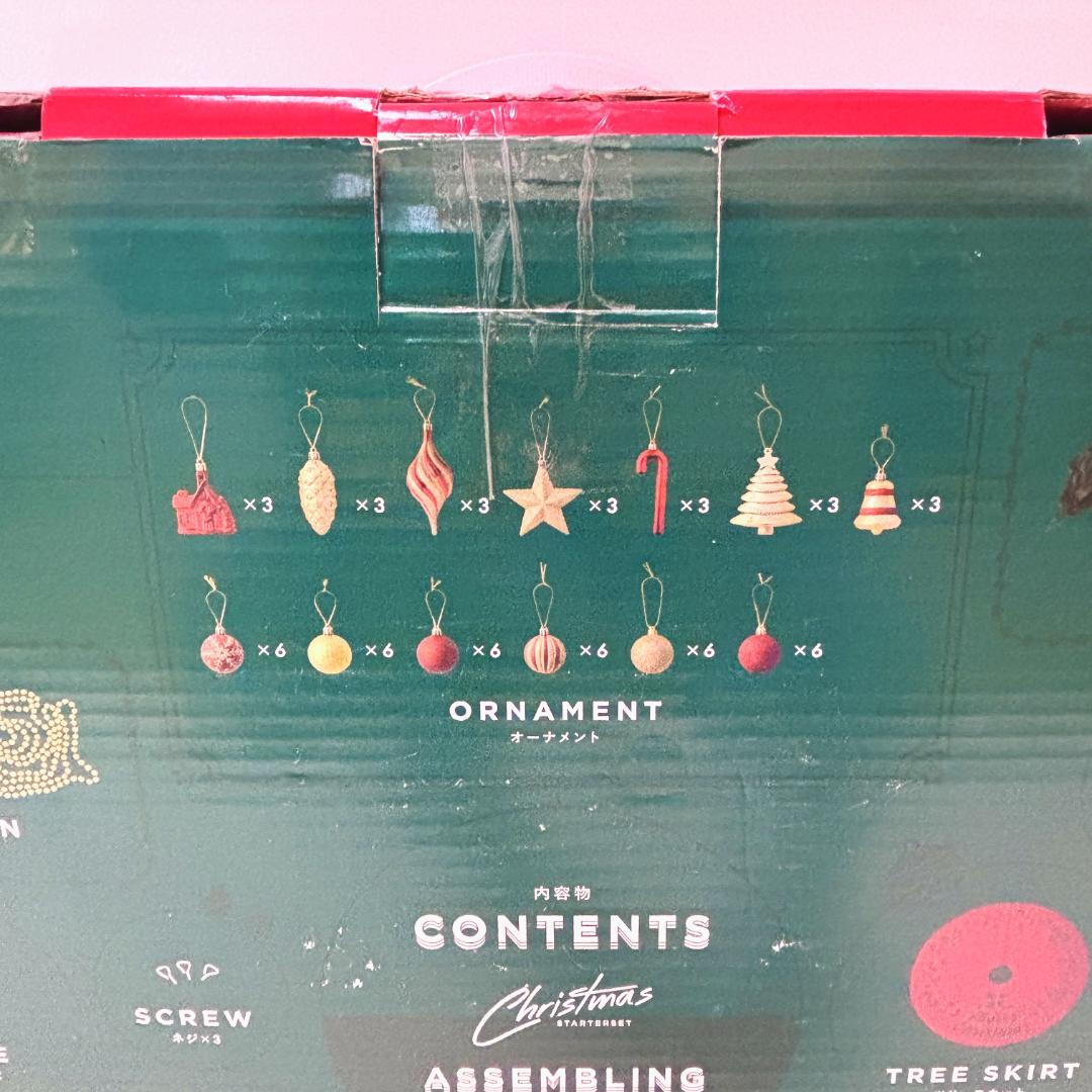 【美品・付属品完備】フランフラン クリスマススターターセット 150cm