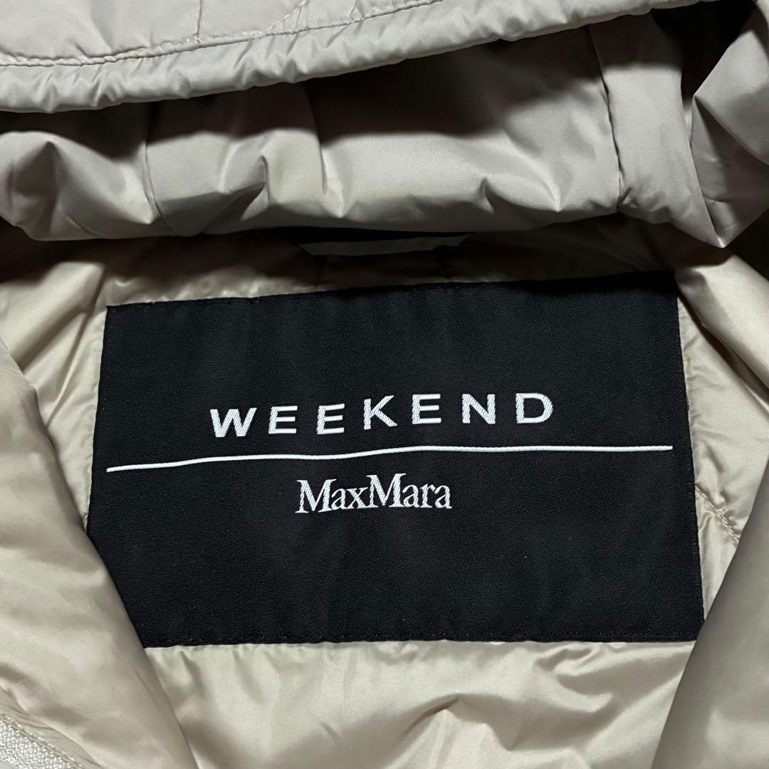 極美品 WEEKEND Max Mara フード付きベージュベスト M